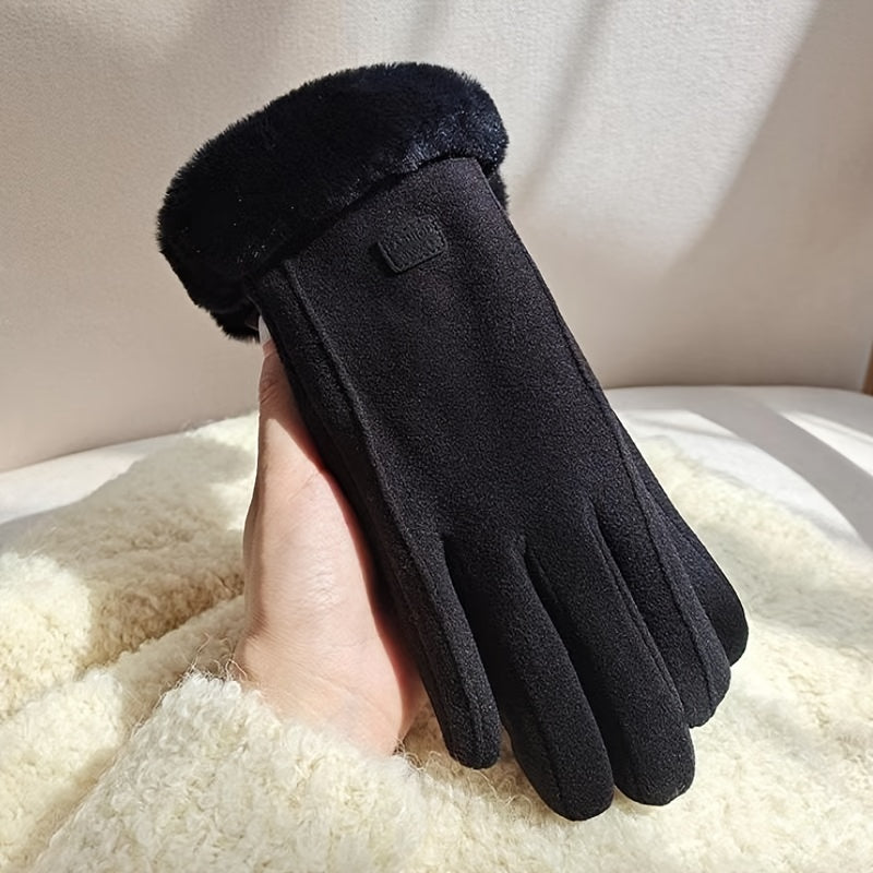 GIADA | Elegante Winterhandschoenen met Zachte Binnenkant en Chic Aanraking voor Altijd Warme Handen