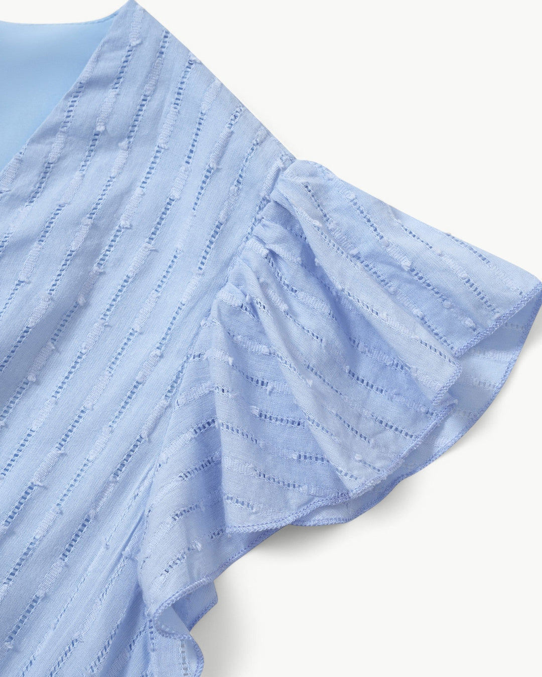 ELISABETTA | Elegante Midi Jurk met Een Smalle Taille en Romantische Details voor Zonnige Dagen