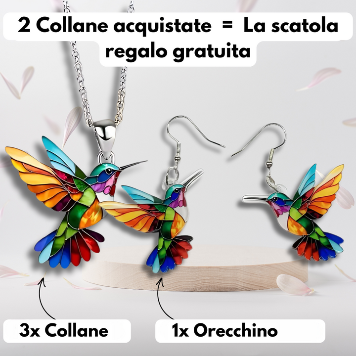 Auréa™ - De Colibri Ketting Elegantie Glamour en Chic