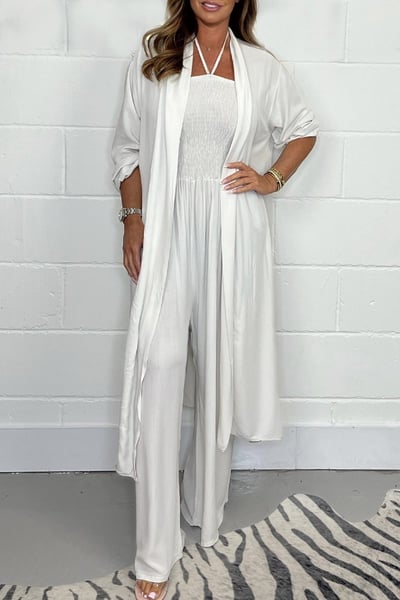 GABRIELLA | Elegante 2-delige Set met Zomercomfort + Lichte Kimono GRATIS