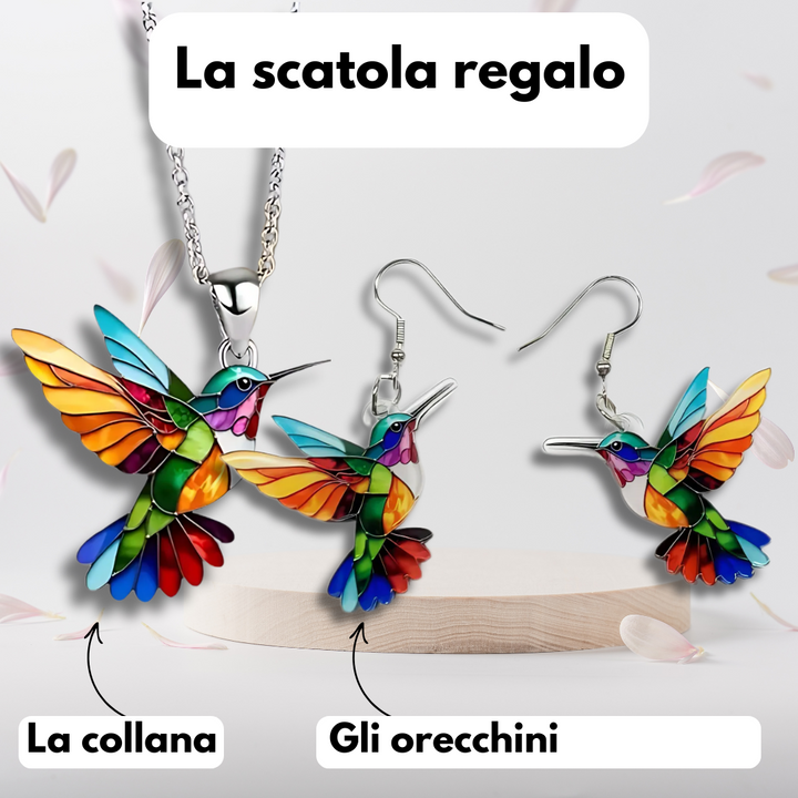 Auréa™ - De Colibri Ketting Elegantie Glamour en Chic