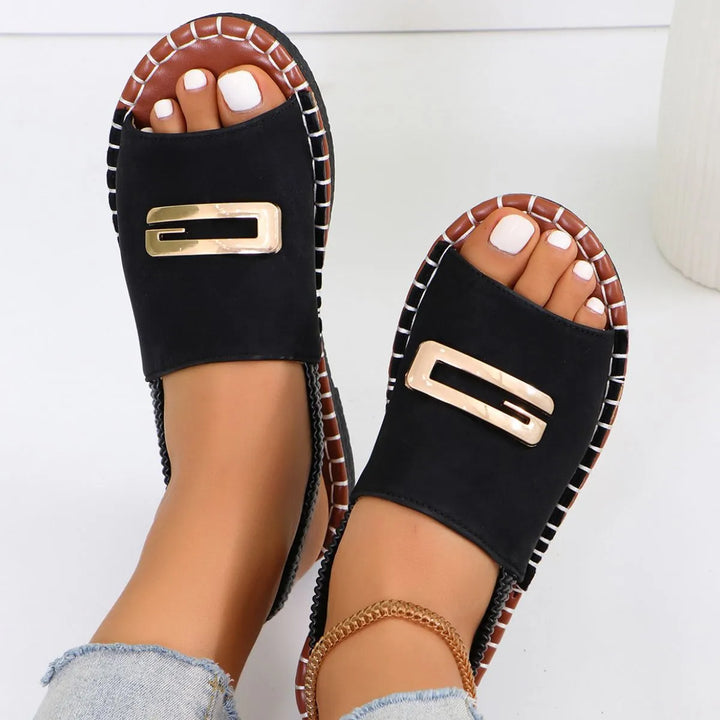MARCELLA | Elegante Platte Sandalen met Dagelijks Comfort en Tijdloze Stijl