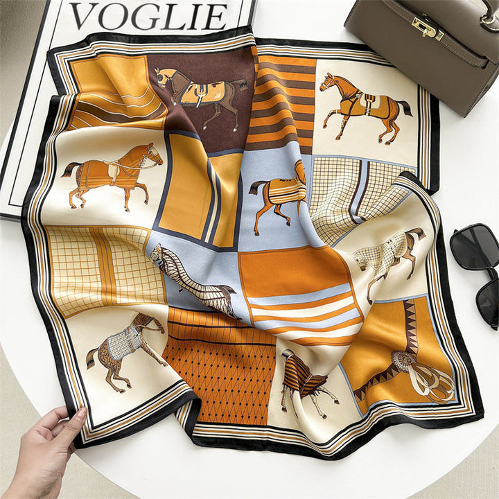 Caterina | Elegante Maxi Sjaal met Verfijnd Motief