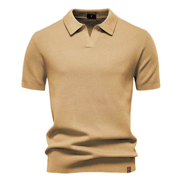 Ulrich – Gestructureerde Polo-Shirt