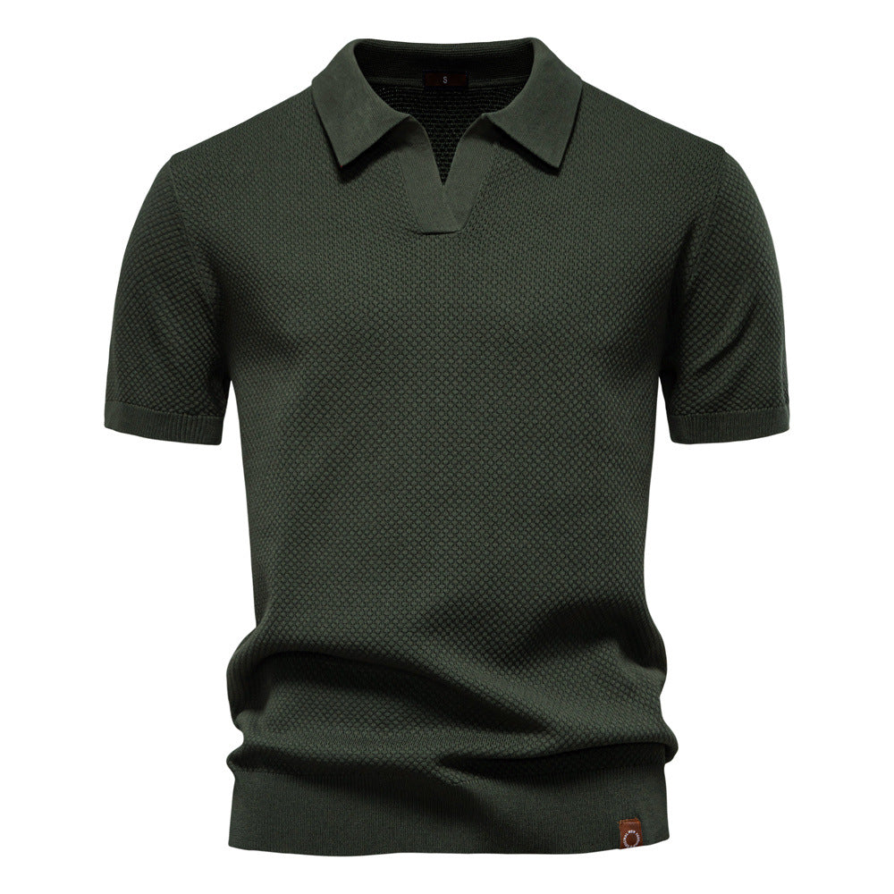 Ulrich – Gestructureerde Polo-Shirt