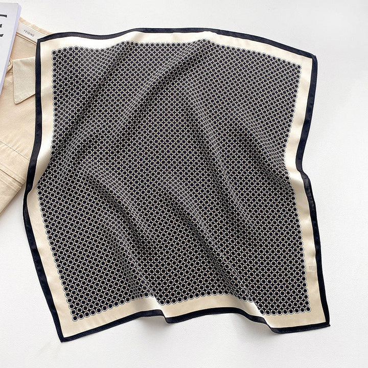 Bianca | Elegante Sjaal met Kettingpatroon voor een Chique en Gedurfde Look