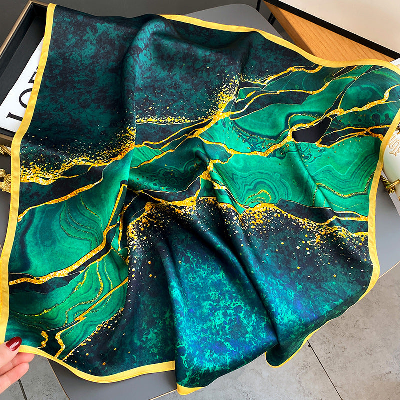 Luciana | Elegante Vierkante Sjaal in Maxi Formaat voor een Tijdloze Look