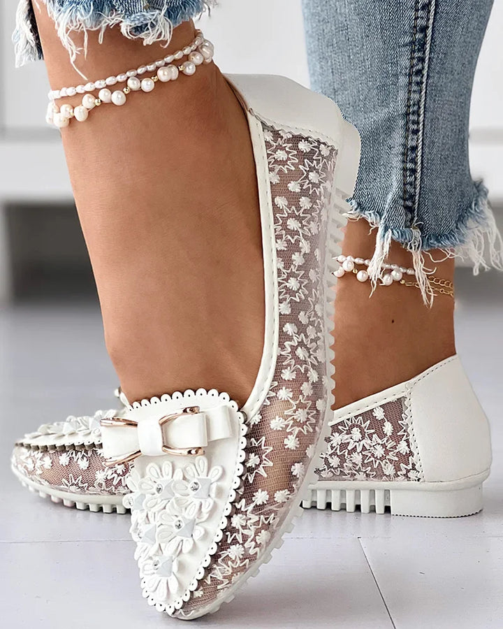 RAFFAELLA | Elegante Orthopedische Ballerina's met Pijnverlichtende Ondersteuning en Romantisch Design voor Elke Dag