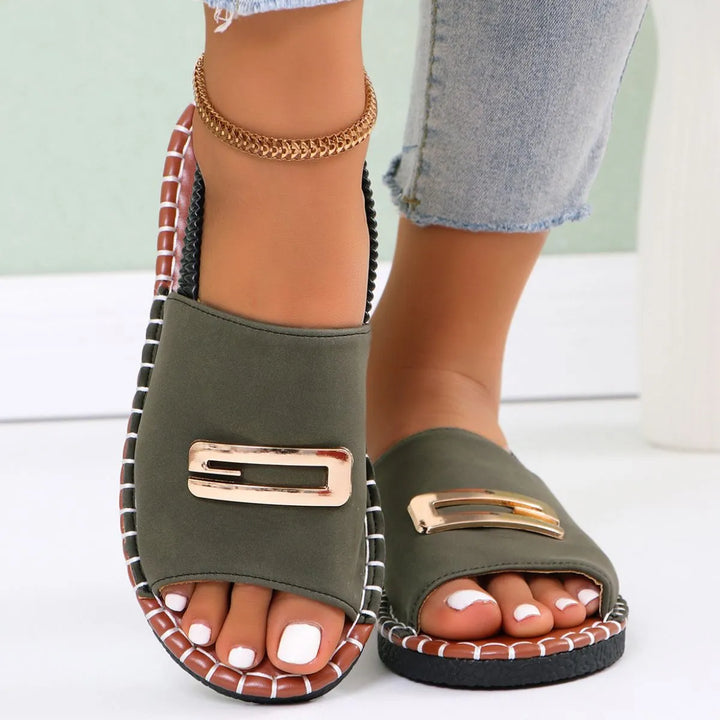 MARCELLA | Elegante Platte Sandalen met Dagelijks Comfort en Tijdloze Stijl