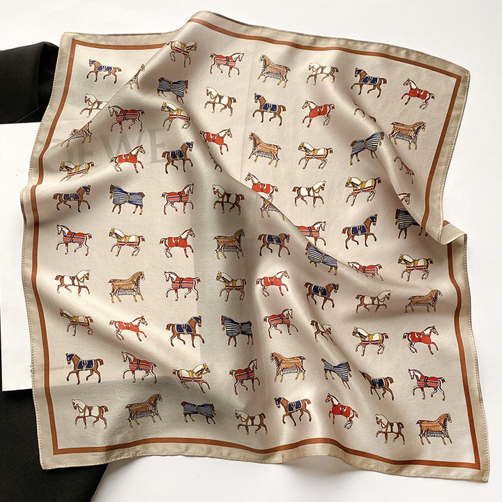 SORENA | Chic Vierkant Sjaal voor een Elegante Stijl Elke Dag