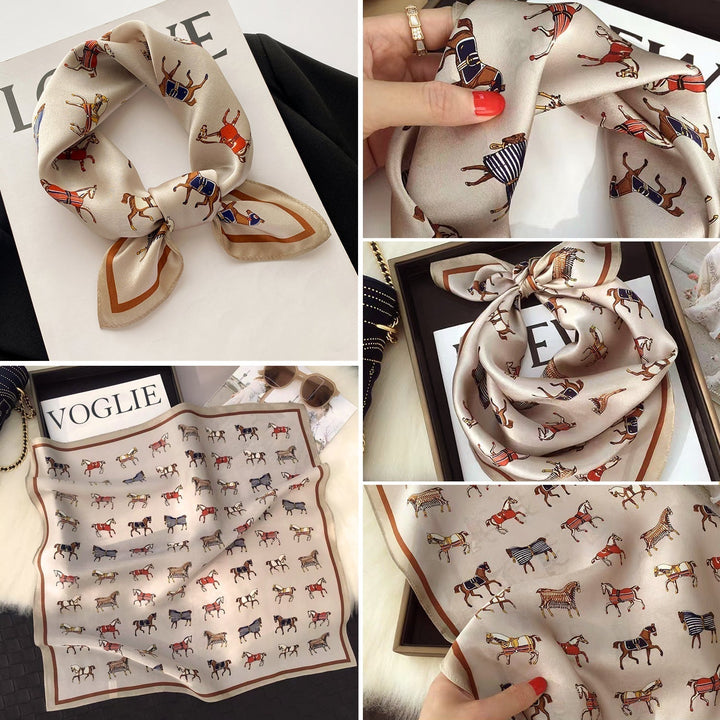 SORENA | Chic Vierkant Sjaal voor een Elegante Stijl Elke Dag