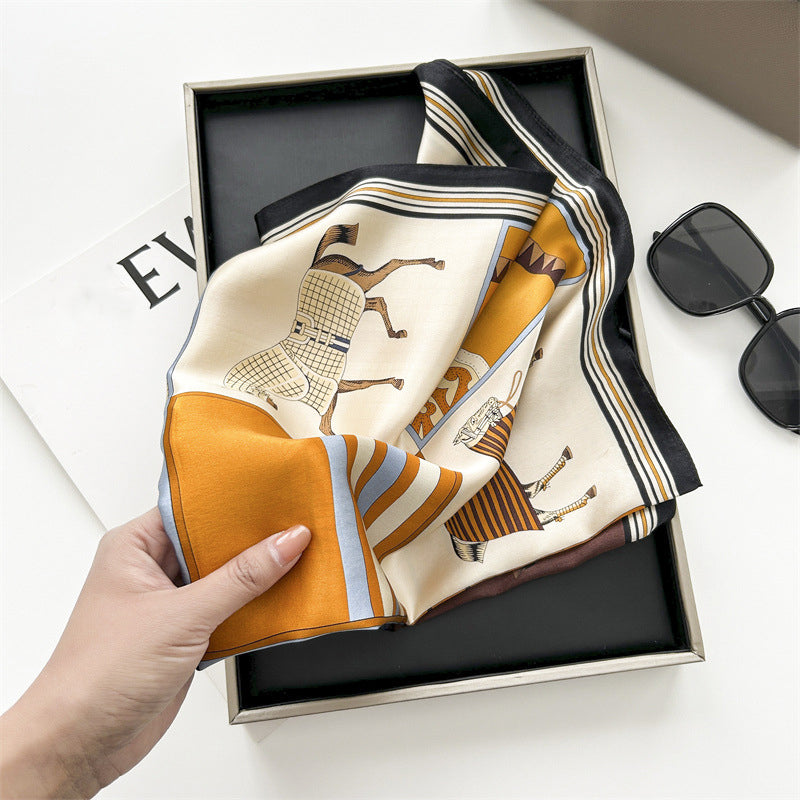 Caterina | Elegante Maxi Sjaal met Verfijnd Motief