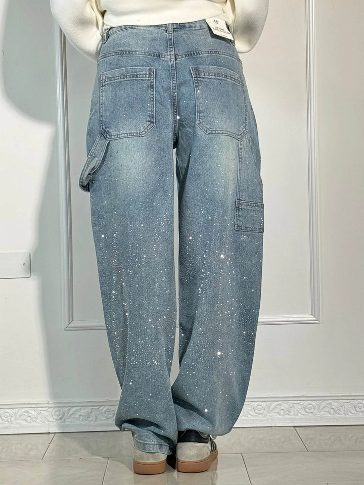 Lumi | Wijde jeans voor dames – Modecomfort met een sprankelend accent