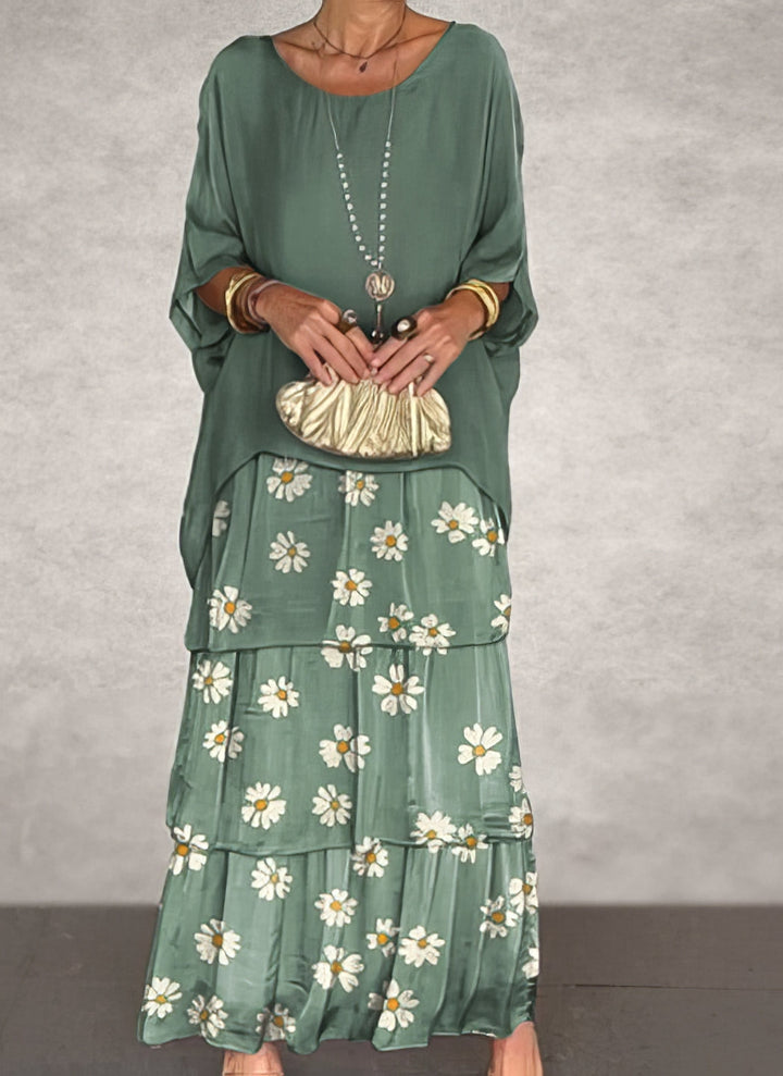 Caroline | Elegante Maxi Jurk Comfortabel voor Alle Gelegenheden